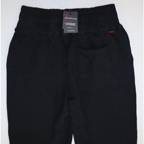 n:philanthropy Women's Sz S Black Slit Hem Ankle Stretch Pants $120 - Picture 4 of 13